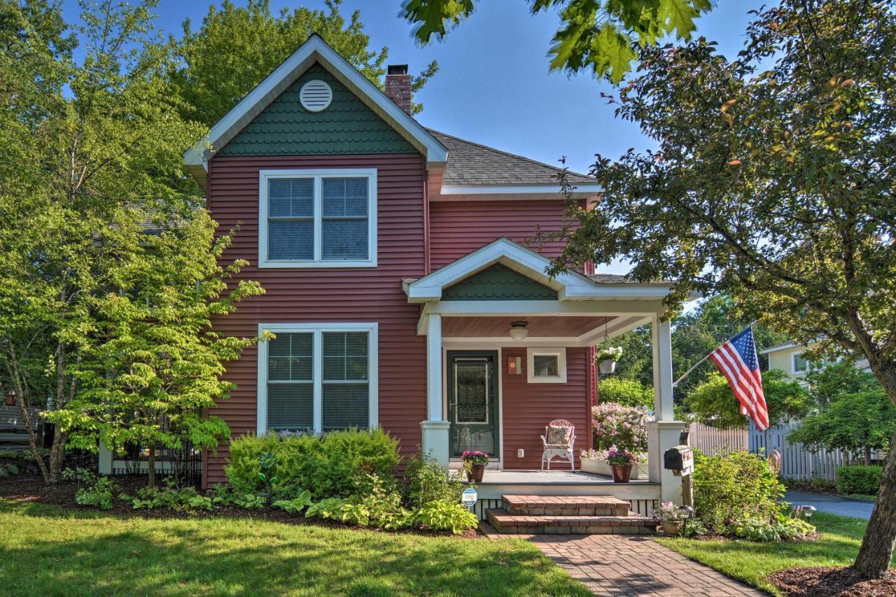 Downtown Charlevoix Duplex Half Mi To Lake Michigan Exterior foto